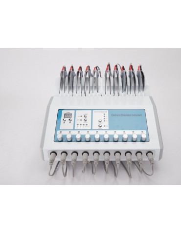 Aparat electrostimulare corporală cu 10 electrozi