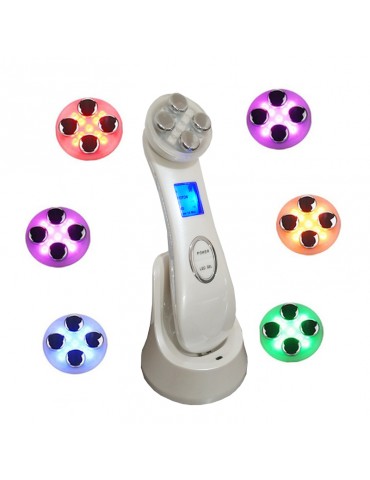 Aparat cosmetic facial cu LED și Radiofrecvență - uz personal