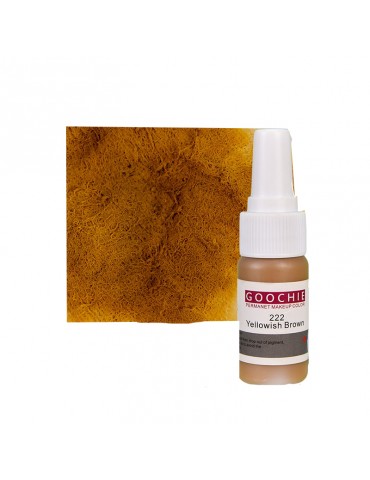 Pigment tatuaj - GOOCHIE 222 - YELLOWISH BROWN