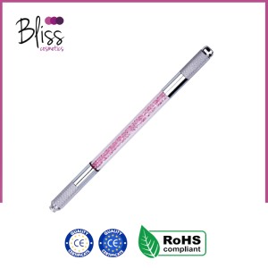 Stilou microblading cristale cu 2 capete